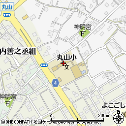 新潟県新潟市江南区丸山301周辺の地図