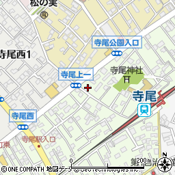 金田クリーニング店周辺の地図
