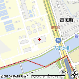新潟市役所　下水道部下水道管理センター施設管理課周辺の地図