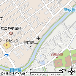 新潟第一交通株式会社　小針営業所周辺の地図