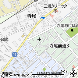 新潟県新潟市西区寺尾前通3丁目10周辺の地図