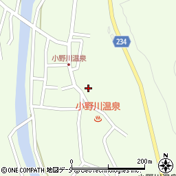 小野川温泉　扇屋旅館周辺の地図