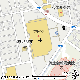 株式会社ますや製パンマスヤブレドール　アピタ新潟西店周辺の地図