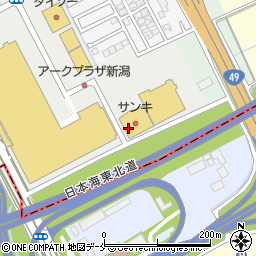 ラーメンあおきやスーパーセンタームサシ姥ケ山店周辺の地図