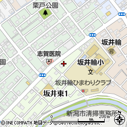 ピエ・タ・テール坂井周辺の地図