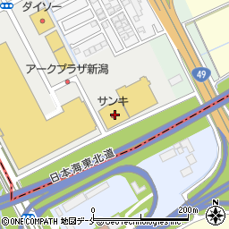 新潟県新潟市中央区姥ケ山45周辺の地図