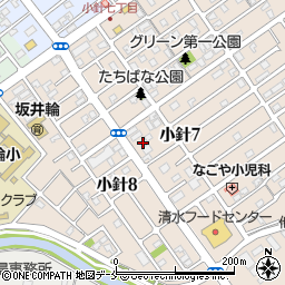 こしん接骨院周辺の地図