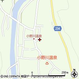 小野川温泉　温泉旅館　旭屋周辺の地図