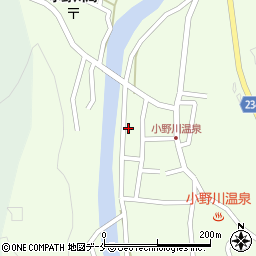 山形県米沢市小野川町2577周辺の地図