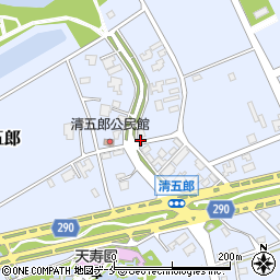 清五郎262-1☆アキッパ駐車場周辺の地図