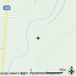 山形県米沢市簗沢2323周辺の地図