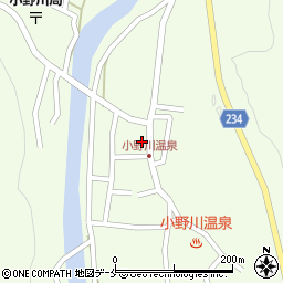 小野川温泉旅館組合周辺の地図