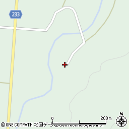 山形県米沢市簗沢2328周辺の地図