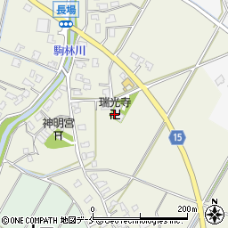 瑞光寺周辺の地図
