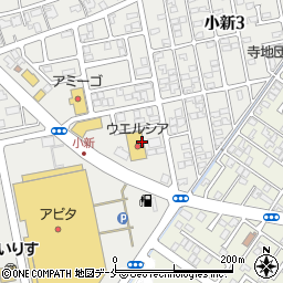 デイサービスセンター小新周辺の地図