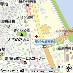 クレバリーホーム　新潟西店周辺の地図