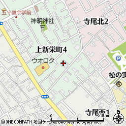 上新栄町なかよし公園周辺の地図