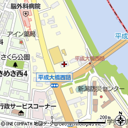 新潟県建設技術センター周辺の地図
