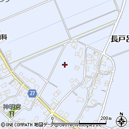 新潟県新潟市北区長戸呂周辺の地図