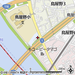 太陽日酸新潟支店周辺の地図