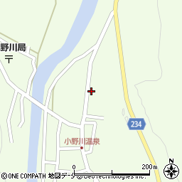 山形県米沢市小野川町2802周辺の地図