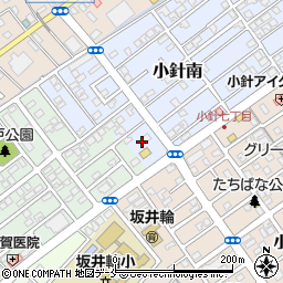 丸寿司 小針店周辺の地図