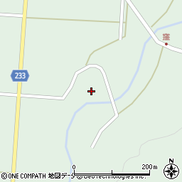 山形県米沢市簗沢2829周辺の地図