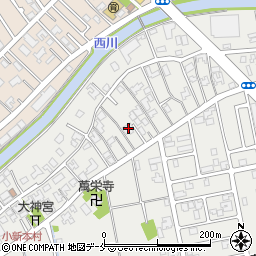 新潟県新潟市西区小新1635周辺の地図