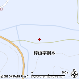 山形県米沢市万世町梓山83周辺の地図