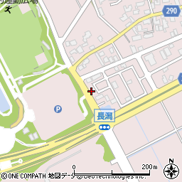 【西側】長潟1210☆アキッパ駐車場周辺の地図