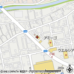 セブンイレブン新潟小新４丁目店周辺の地図