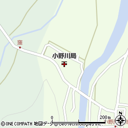 小野川郵便局周辺の地図