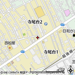 ピザーラ　新潟寺尾店周辺の地図
