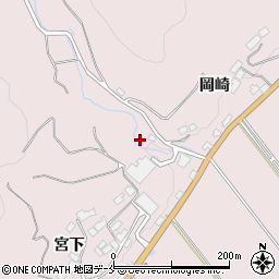 福島県伊達市梁川町五十沢青ケ作周辺の地図