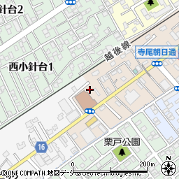 新潟県新潟市西区寺尾朝日通25周辺の地図