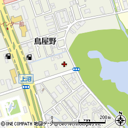 デイリーヤマザキ新潟鳥屋野潟店周辺の地図