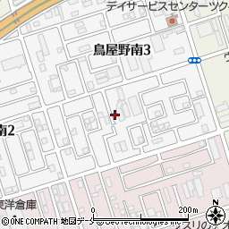 新潟県新潟市中央区鳥屋野南3丁目25-3周辺の地図