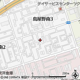 新潟県新潟市中央区鳥屋野南3丁目25-5周辺の地図