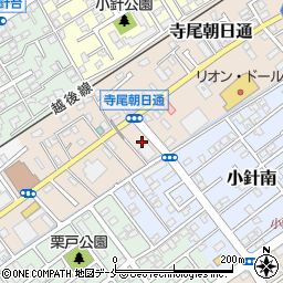 新潟県新潟市西区寺尾朝日通17周辺の地図