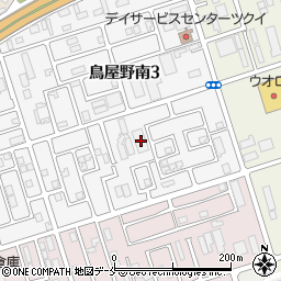 新潟県新潟市中央区鳥屋野南3丁目25-16周辺の地図