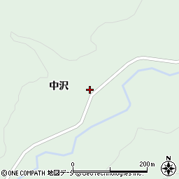 山形県米沢市簗沢5254-1周辺の地図