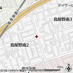 新潟県新潟市中央区鳥屋野南周辺の地図