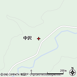 山形県米沢市簗沢5254-2周辺の地図