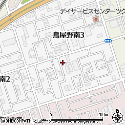 新潟県新潟市中央区鳥屋野南3丁目25-8周辺の地図