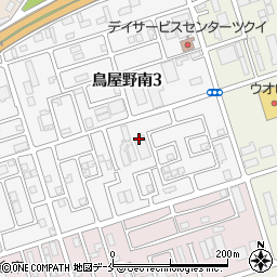新潟県新潟市中央区鳥屋野南3丁目25周辺の地図