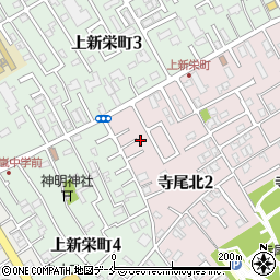赤坂荘周辺の地図