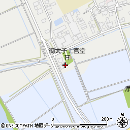 新潟県新潟市北区太子堂18周辺の地図