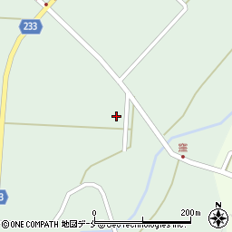 山形県米沢市簗沢2216周辺の地図