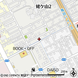 新潟県新潟市中央区姥ケ山2丁目9周辺の地図