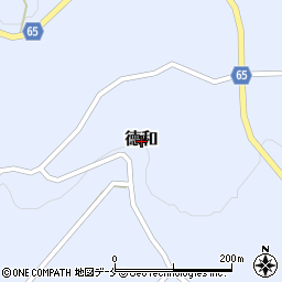 新潟県佐渡市徳和周辺の地図